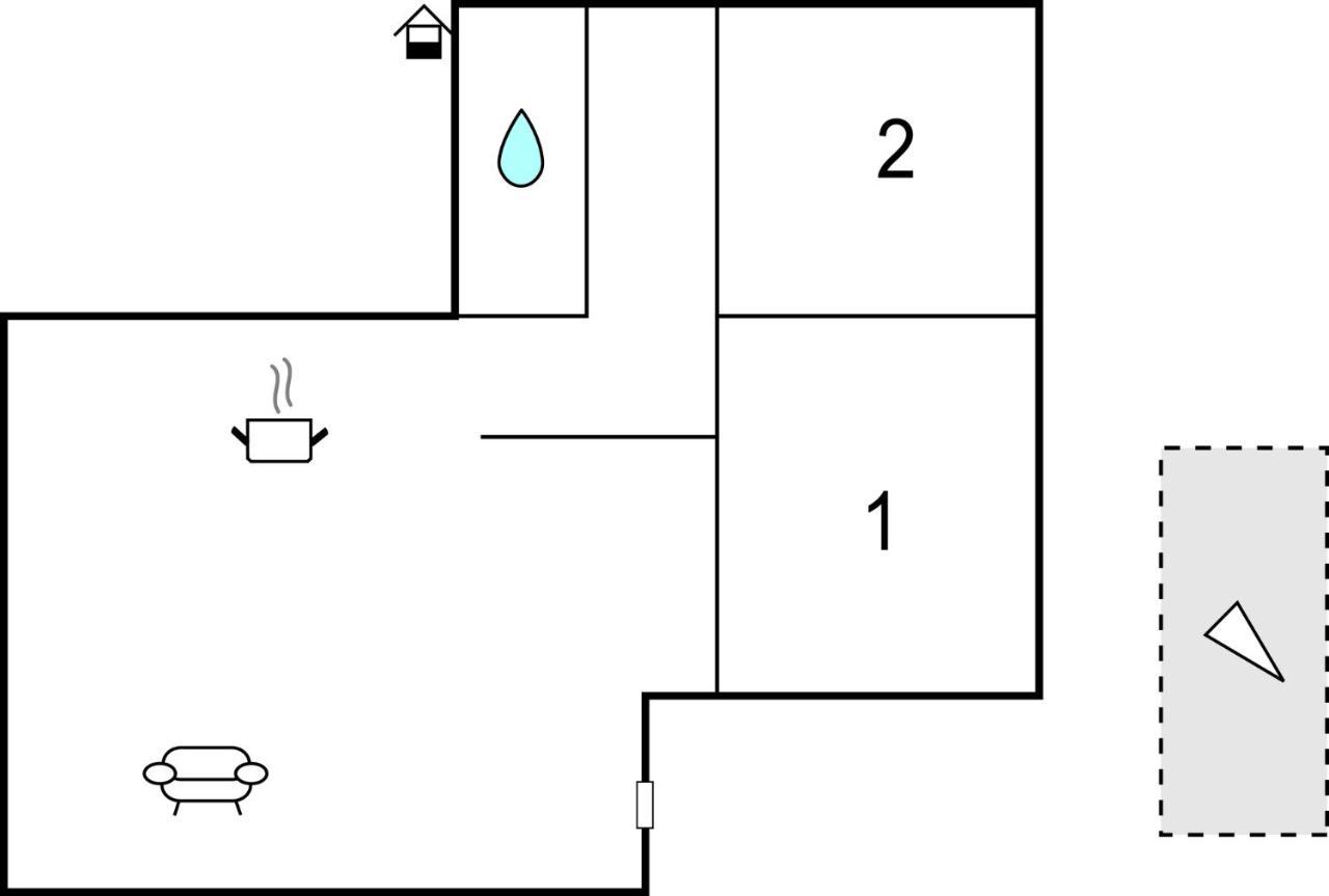 2 Bedroom Cozy Apartment In Omišalj Kültér fotó